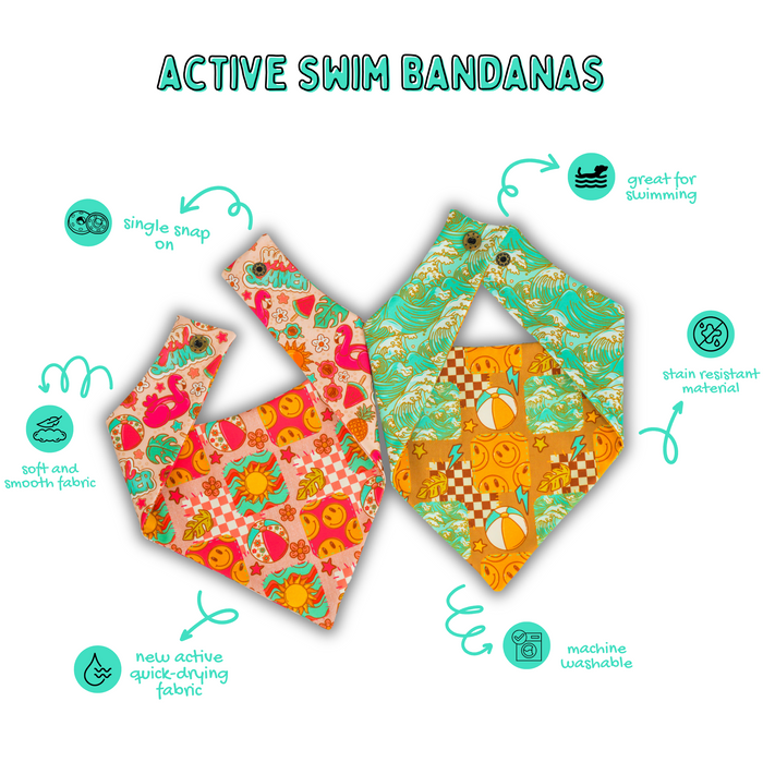 Ocean Friends - Active Snap On Bandana