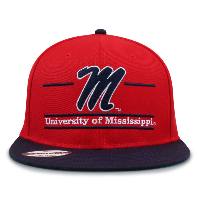 Ole Miss Flat Brim Snapbacks