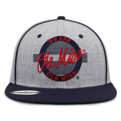 Ole Miss Flat Brim Snapbacks