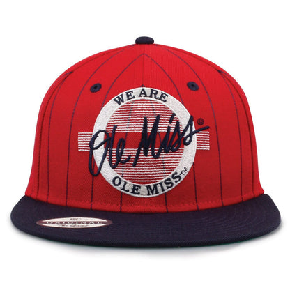 Ole Miss Flat Brim Snapbacks