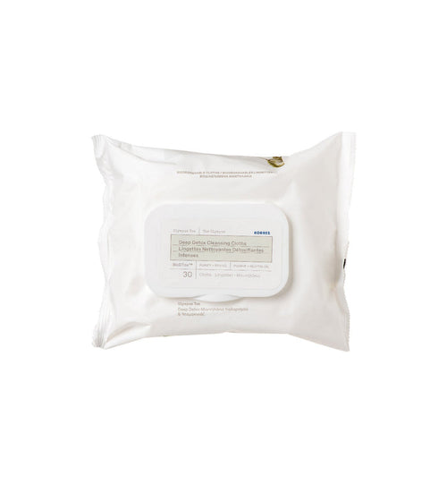 Olympus Tea Deep Detox Cleansing Cloths Skincare Korres