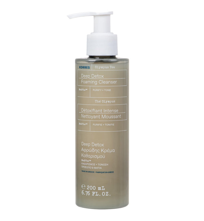 Olympus Tea Foaming Cream Cleanser Skincare Korres