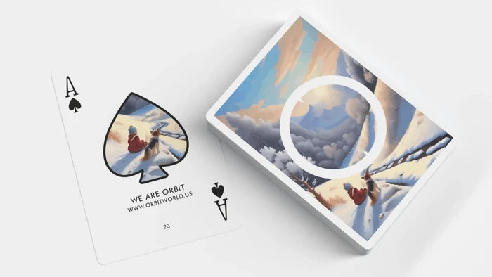 Orbit Christmas Playing Cards - V3 Playing Cards by Orbit Playing Cards