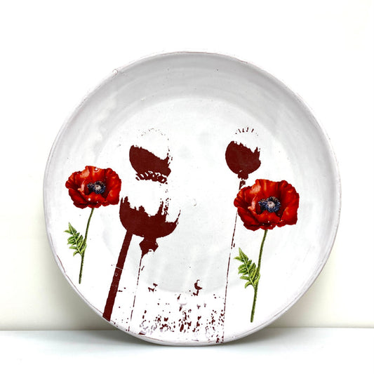 Original poppy plate