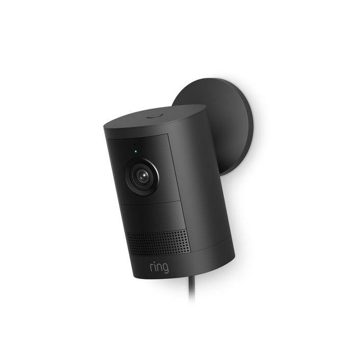 Black: Outdoor Camera  Plug-in (2nd Gen)