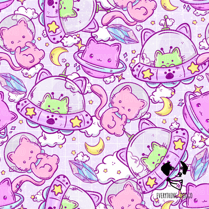 Outer Space Cats - Bandana