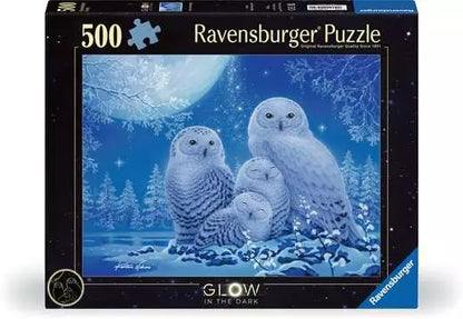 Owls In The Moonlight 500 Pc Gid Puzzle