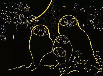 Owls In The Moonlight 500 Pc Gid Puzzle