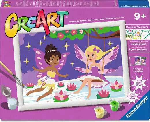 Paint By Number Fairy Friends 7x10