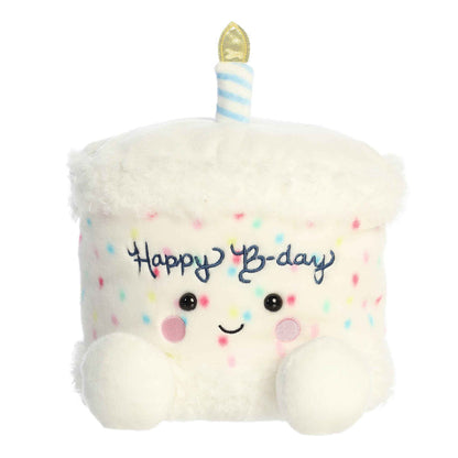 Palm Pals Party Sized 13 Inch Happy the B'Day Cake Plush Toy