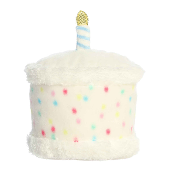 Palm Pals Party Sized 8 Inch Happy the B'Day Cake Plush Toy