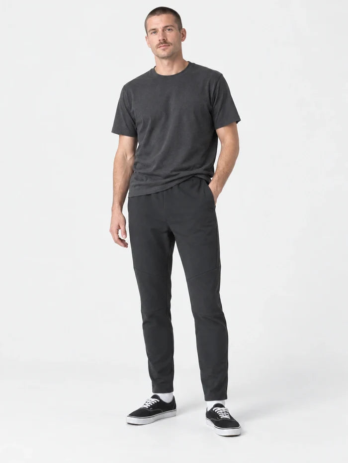 Pantalon Converse Jogger en Jersey Doble Negro — vista principal