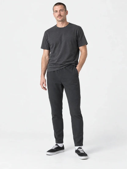 Pantalon Converse Jogger en Jersey Doble Negro — vista principal