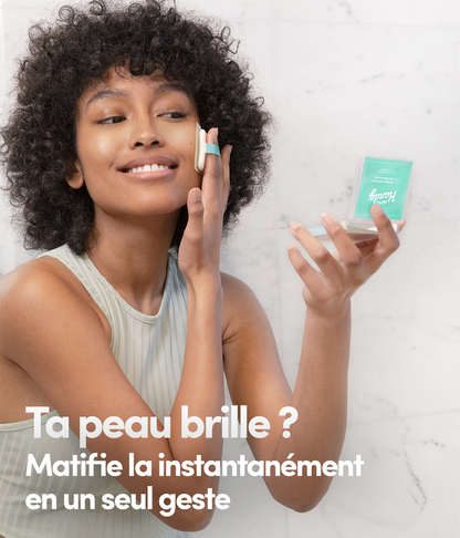 Papiers Matifiants + Recharge 150 feuilles