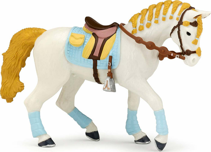 Papo France Trendy Riding Women's Horse Blue