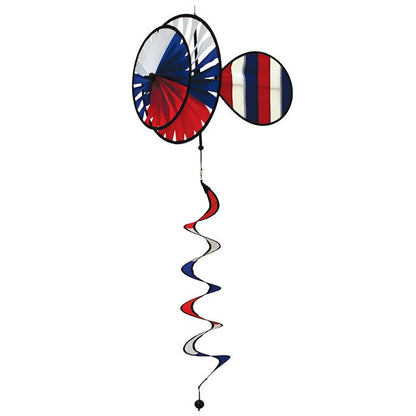 PATRIOT DUAL WHEEL DIRECTIONAL HANGING SPINNER