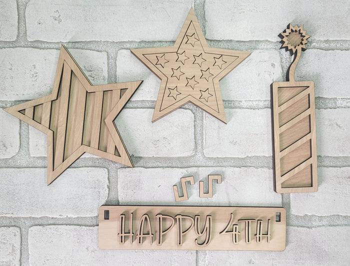 Patriotic- Interchangeable Inserts