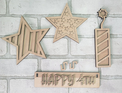 Patriotic- Interchangeable Inserts