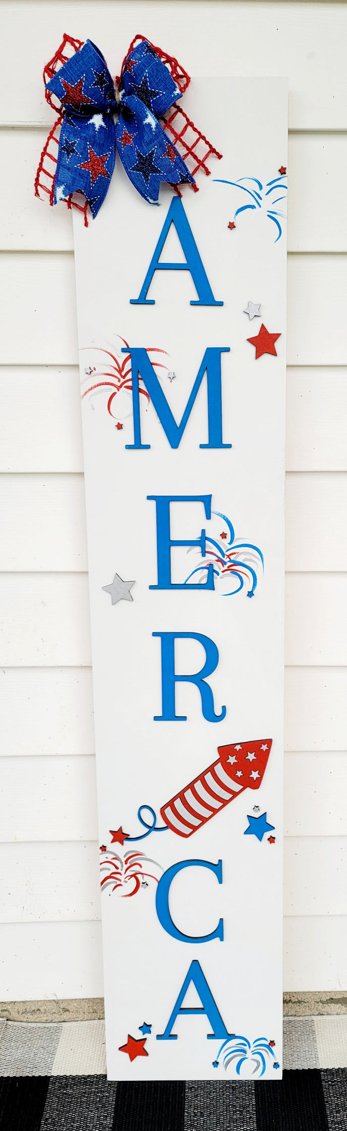 Patriotic Porch Leaner- wholesale