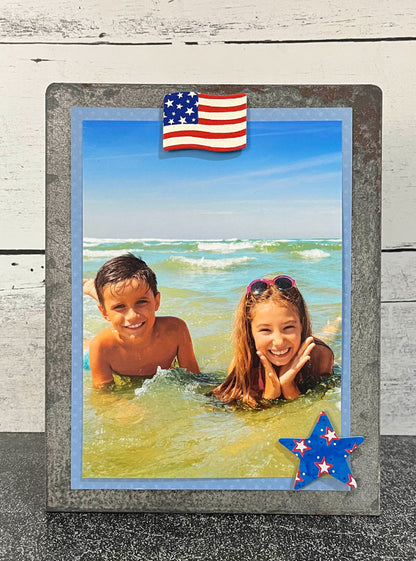 Patriotic Star Magnet
