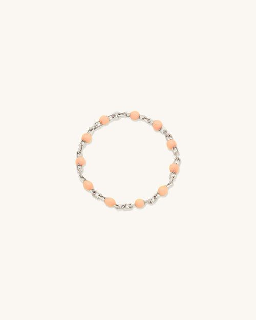 Peach Fuzz Candy Chain Ring