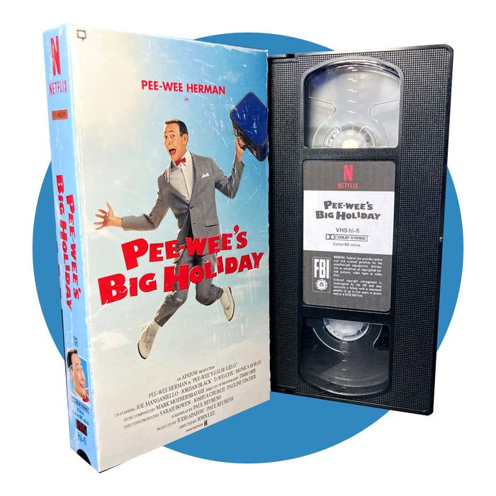 PEE-WEE'S BIG HOLIDAY VHS