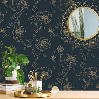 #color_peacock-blue-and-metallic-gold-floral
