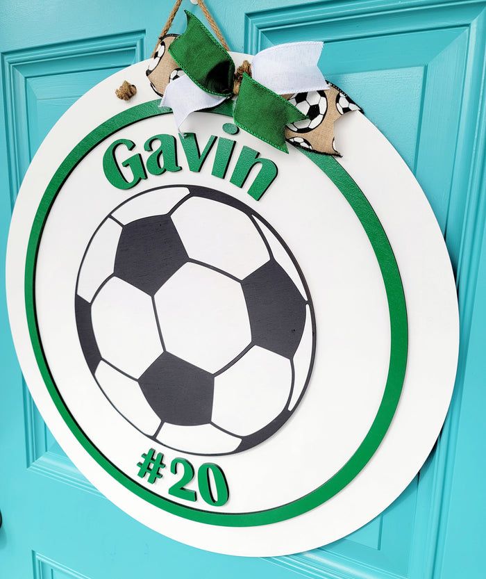Personalized Sports Door Hanger- wholesale