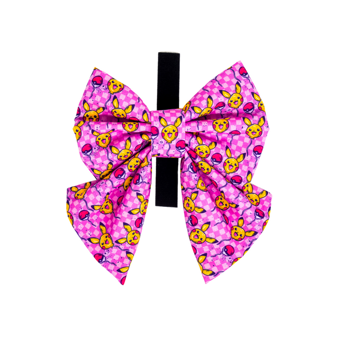 Pika Balloons (Pink) - Bow