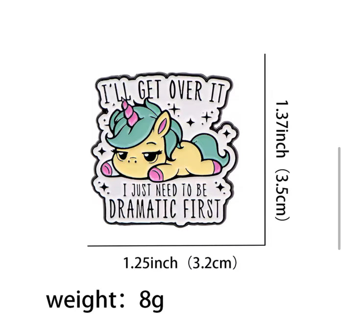 Pin: I’ll Get Over It • NEW