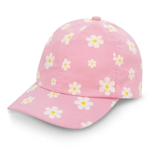Pink Daisy Baseball Cap Xl