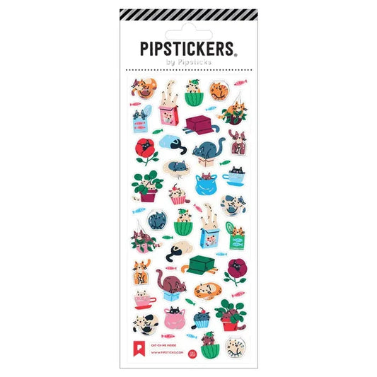 Pipsticks Cat-ch Me Inside Sticker Sheet