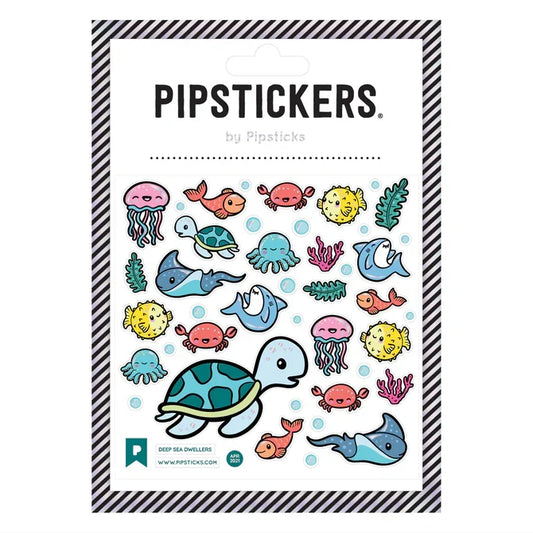 Pipsticks Deep Sea Dwellers Sticker Sheet