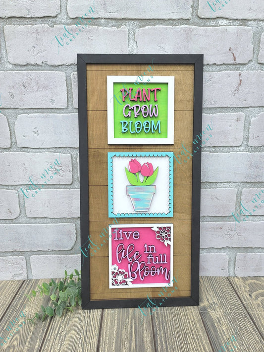 Plant Grow Bloom- Set of 3- wholesale