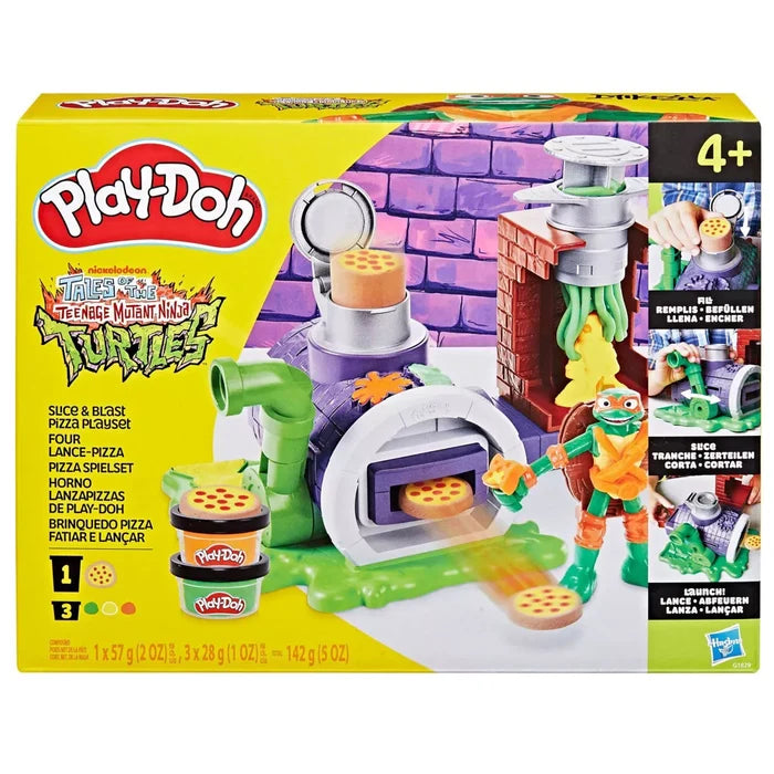 Play Doh TMNT Pizza Blasting Sewer