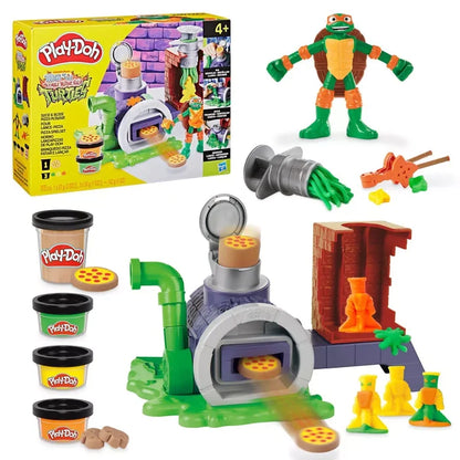 Play Doh TMNT Pizza Blasting Sewer