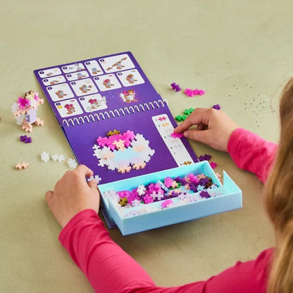 Plus Plus Puzzle By Number Activity Pad - Enchanted Forest - 125 Piece