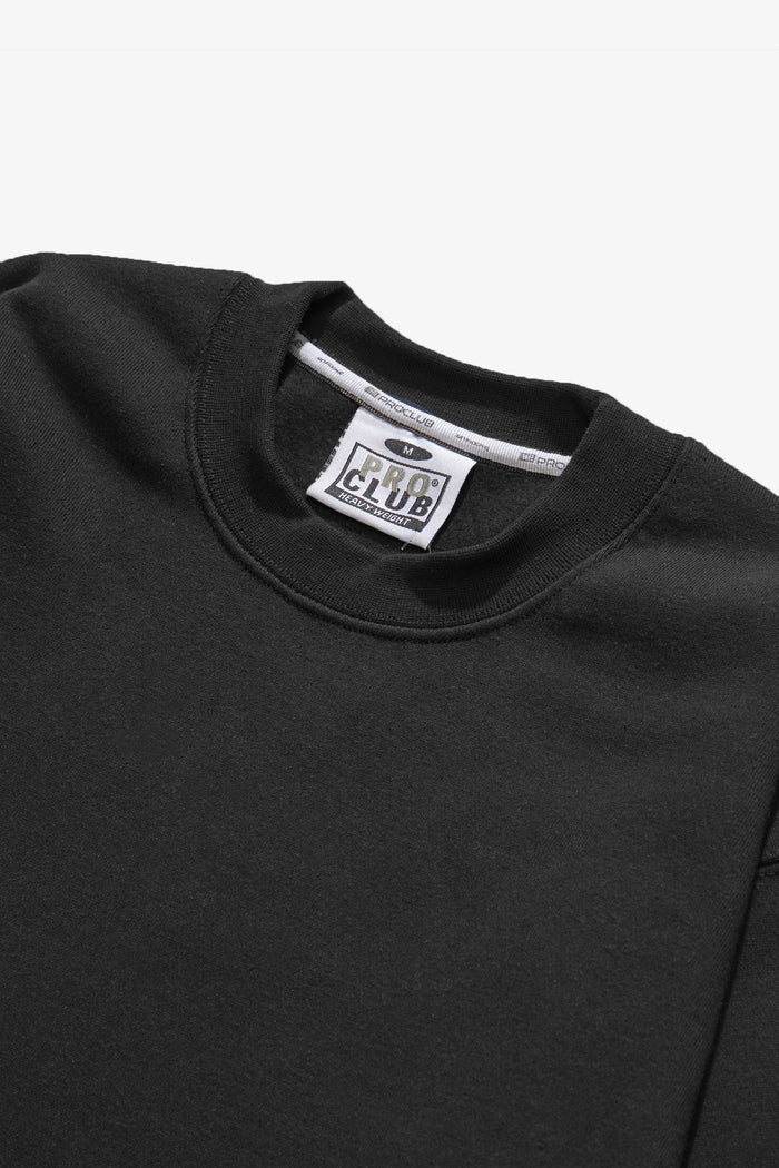 Pro Club - Heavyweight Crewneck Sweatshirt - Black