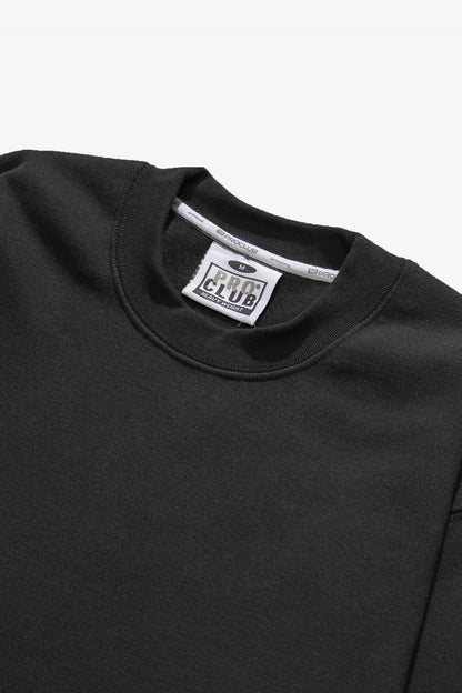 Pro Club - Heavyweight Crewneck Sweatshirt - Black