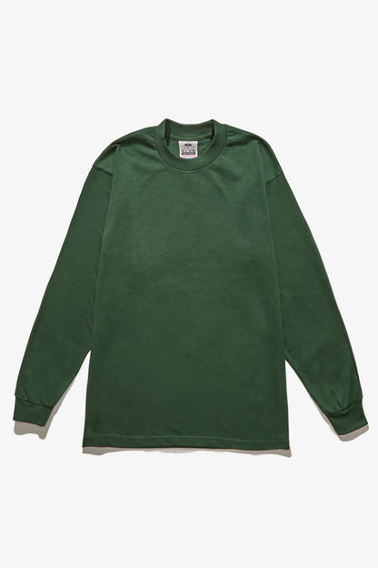 Pro Club - Heavyweight Long Sleeve T-Shirt - Forest Green