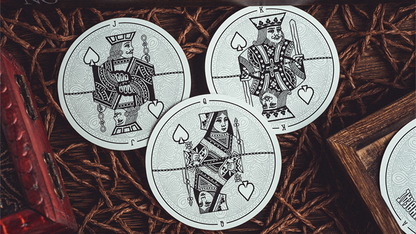 Prometheus Circular Playing Cards Playing Cards by Bacon Playing Card Company