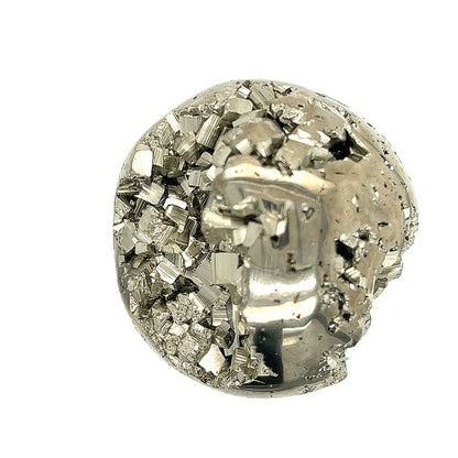 Pyrite gemstones Sphere