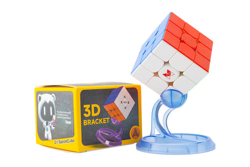 QiYi Cube Holder - Transparent Blue
