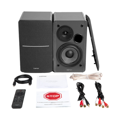 R1280DBs Powered Bluetooth Bookshelf Speakers(Certified Refurbished)