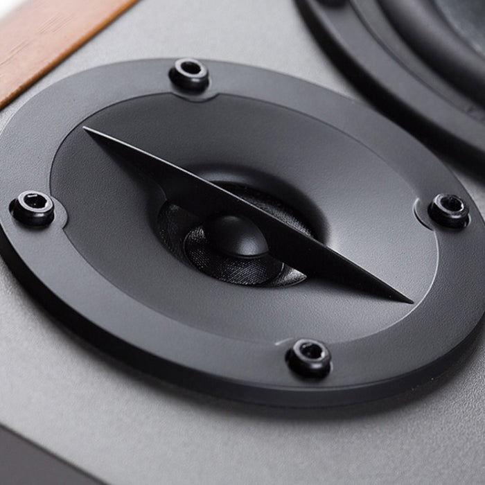 R1280T Technology. Style. Utility. Powered Bookshelf Speakers