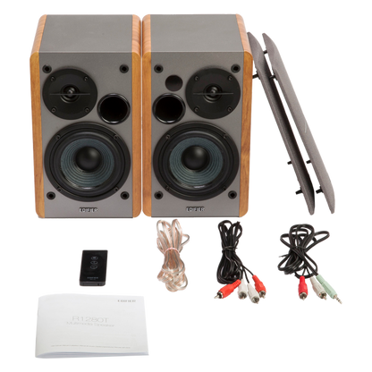R1280T Technology. Style. Utility. Powered Bookshelf Speakers