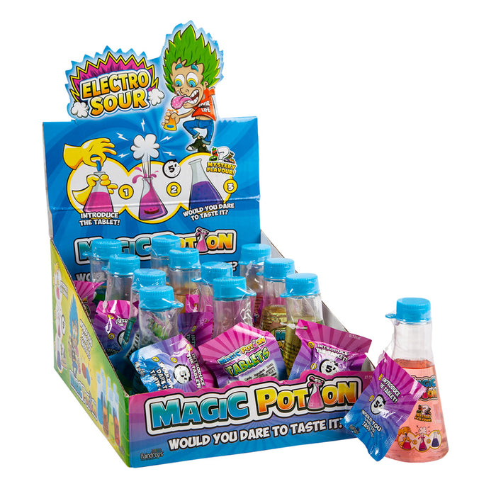 Raindrops Magic Potion Color Changing Sour Liquid Candy - 12 Count