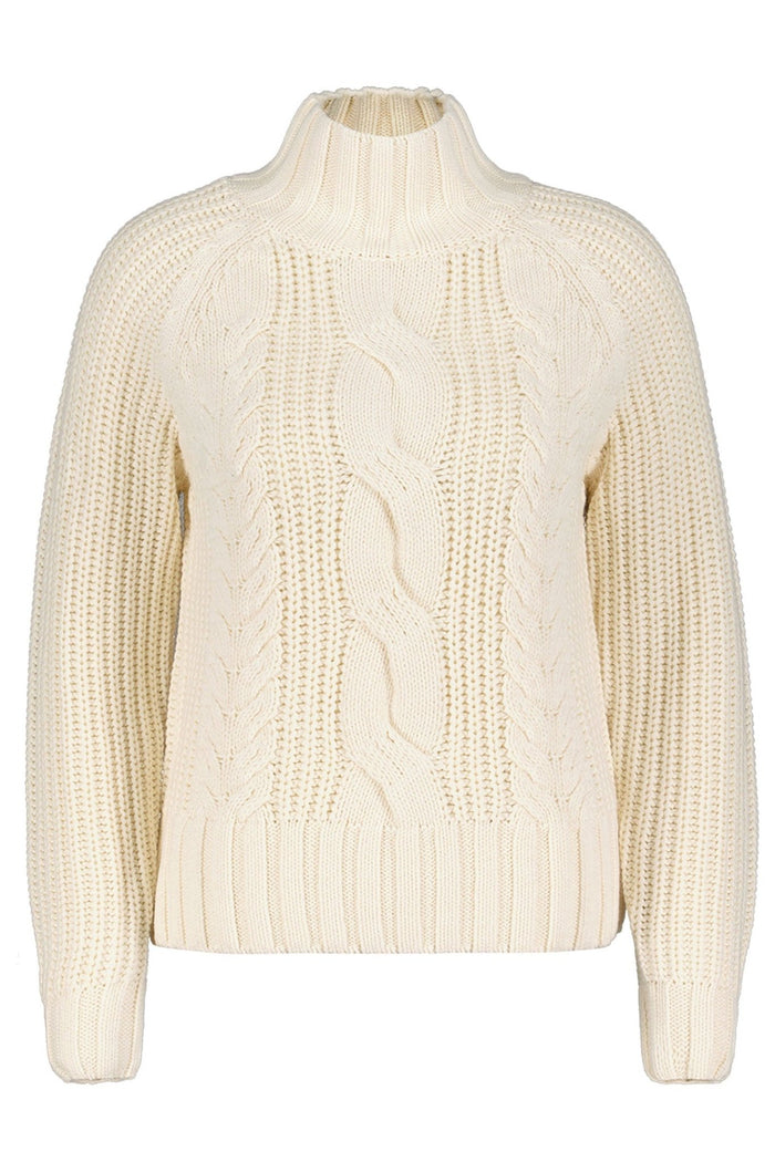 Red Button SRB4370 Turtle Cable Sweater CBL 51cm Cream - Dotique