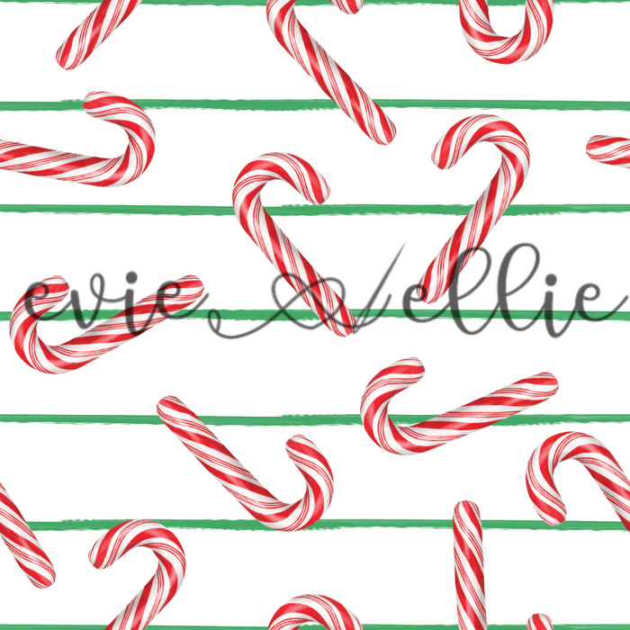 Red Candy Canes-- Multiple Colors