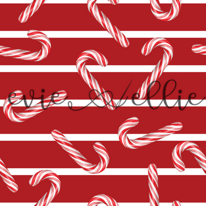 Red Candy Canes-- Multiple Colors